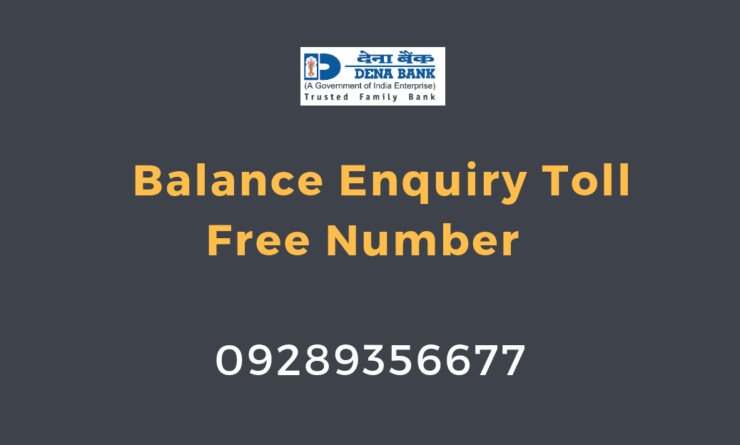 How To Know Dena Bank Customer Id Number