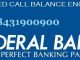 federal bank missed call balance enquiry