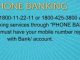 sbi phone banking registration