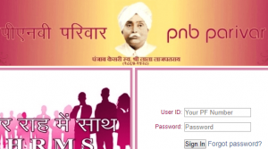 pnb parivar hrms login