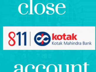 close kotak 811 account