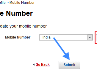 mobile number update kotak bank net banking