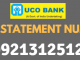 uco bank mini statement number