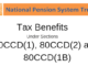 NPS Tax Benefit u/s 80CCD(1), 80CCD(2) and 80CCD(1B)
