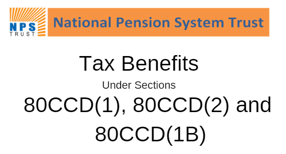 NPS Tax Benefit Under Section 80CCD(1), 80CCD(2) And 80CCD(1B)