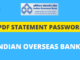iob bank statement pdf password