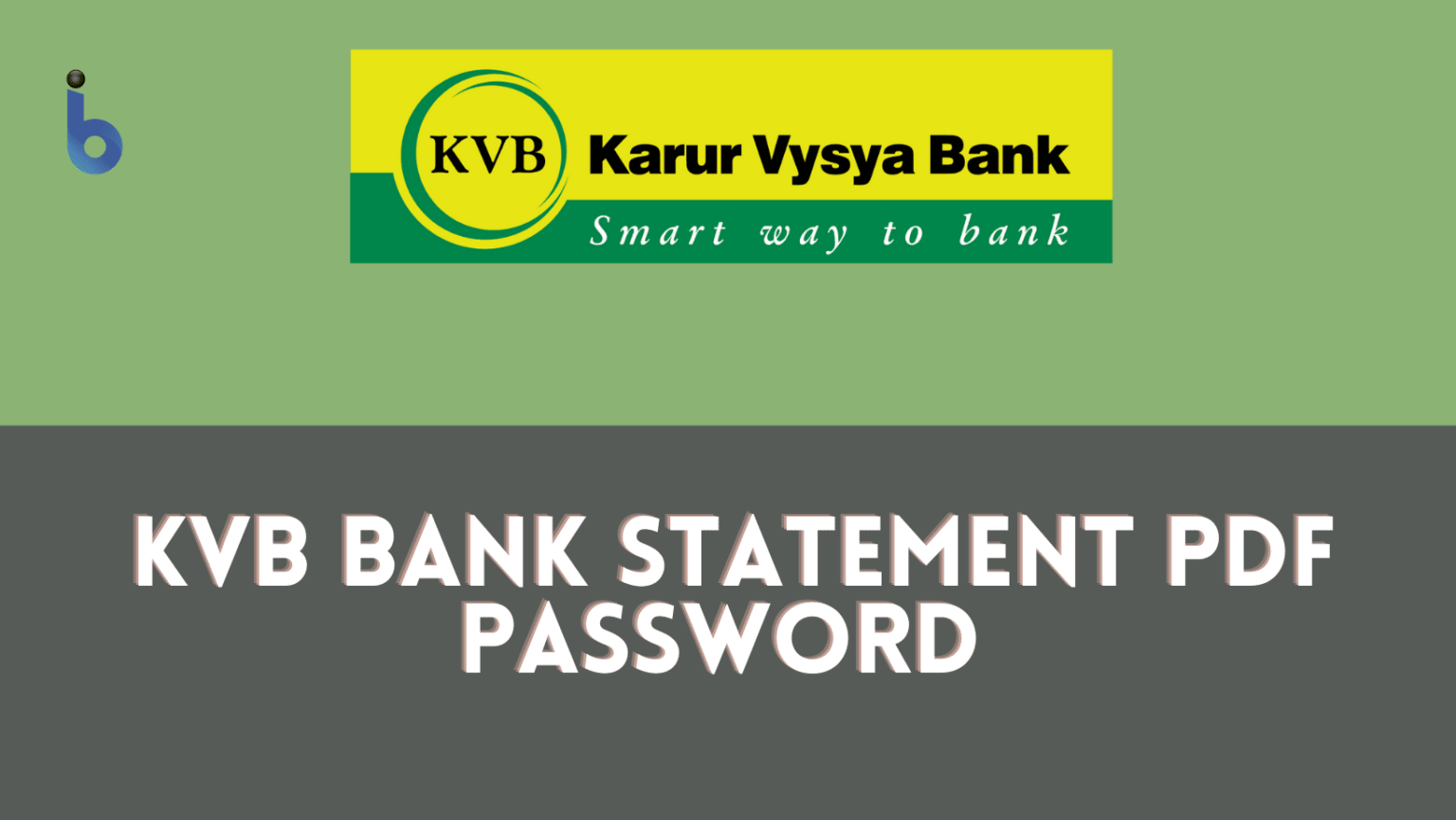 how-to-open-kvb-bank-statement-pdf-password