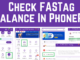 Check FASTag Balance In PhonePe
