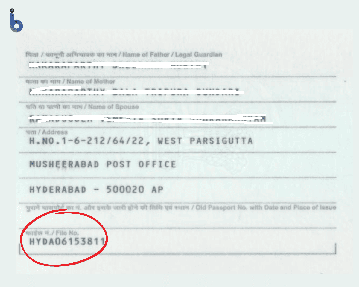 How To Find File Number In Indian Passport