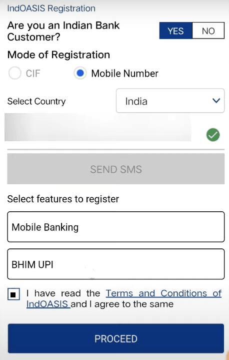 How to Register For Indian Bank IndOASIS Mobile Banking