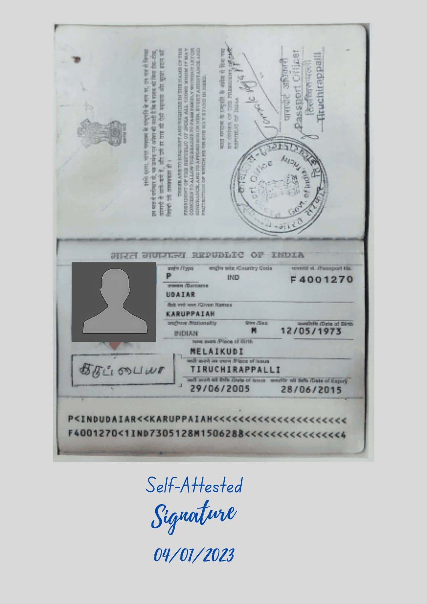 What Is The Meaning Of Self Attested Photocopy Of Documents 