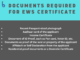 List of Documents Required For EWS Certificate