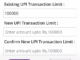 enter new upi transaction limit yono sbi