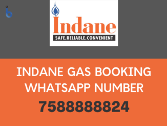Indane Gas Booking WhatsApp Number