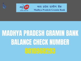 Madhya Pradesh Gramin Bank Balance Check Number