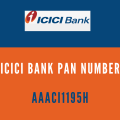 ICICI Bank PAN Number