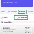 Download Union Bank Statement in VYOM App